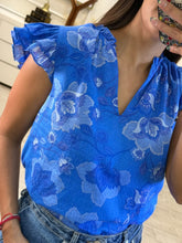 Cargar imagen en el visor de la galería, ILSE - Blusa azul