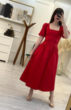 Cargar imagen en el visor de la galería, FAY - Maxi vestido rojo