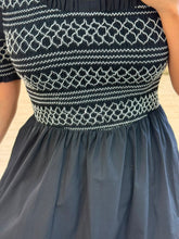 Cargar imagen en el visor de la galería, BRISA - Maxi vestido negro con detalles blancos