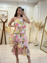 Cargar imagen en el visor de la galería, ROSIE - Vestido midi estampado tirantes