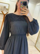 Cargar imagen en el visor de la galería, SANDRA - Maxi vestido negro