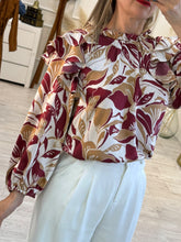 Cargar imagen en el visor de la galería, LIVIA - Blusa estampada