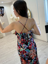 Cargar imagen en el visor de la galería, REGINA - Maxi vestido estampado tirantes