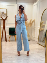 Cargar imagen en el visor de la galería, JOSIE - Palazzo azul claro