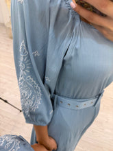Cargar imagen en el visor de la galería, MAYA - Maxi vestido azul