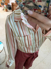 Cargar imagen en el visor de la galería, SAORI - Camisa rayas