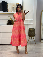 Cargar imagen en el visor de la galería, KATE - Maxi vestido salmón