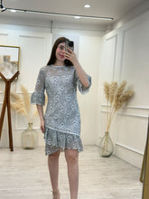 Cargar imagen en el visor de la galería, RAMIRA - Vestido corto tejido