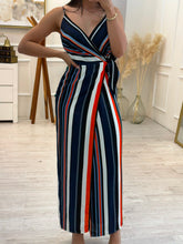 Cargar imagen en el visor de la galería, CALLIE - Maxi vestido rayas