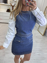 Cargar imagen en el visor de la galería, MIRABEL - Vestido corto denim