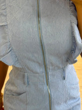 Cargar imagen en el visor de la galería, COLLINS - Vestido corto azul