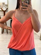 Cargar imagen en el visor de la galería, SANDRA - Blusa tirantes naranja