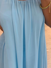 Cargar imagen en el visor de la galería, PAIGE - Vestido corto azul claro