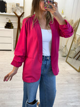 Cargar imagen en el visor de la galería, COREEN - Blazer fucsia