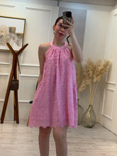 Cargar imagen en el visor de la galería, OLIMPIA - Vestido corto rosa