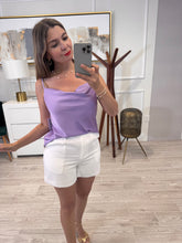 Cargar imagen en el visor de la galería, MILENA - Blusa lila tirantes