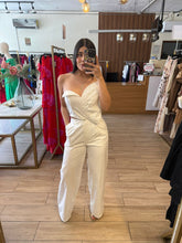 Cargar imagen en el visor de la galería, ILSE - Set pantalón y blusa blanco