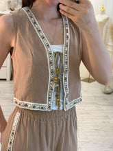 Cargar imagen en el visor de la galería, SIRHA - Set pantalon y blusa khaki