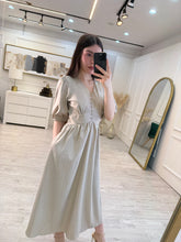 Cargar imagen en el visor de la galería, SOLANGE - Maxi vestido khaki
