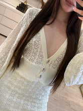 Cargar imagen en el visor de la galería, ONDINA - Vestido avena