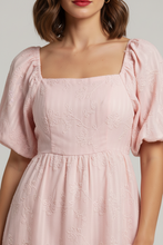 Cargar imagen en el visor de la galería, Vestido Verena rosa pastel
