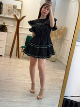 Cargar imagen en el visor de la galería, CLOUD - Vestido corto negro