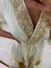 Cargar imagen en el visor de la galería, ANDREA - Maxi vestido hueso