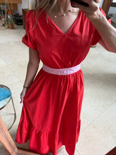 Cargar imagen en el visor de la galería, APRIL - Maxi vestido rojo