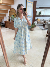 Cargar imagen en el visor de la galería, REIKO - Vestido midi estampado