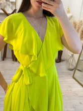 Cargar imagen en el visor de la galería, PETRA - Vestido neon