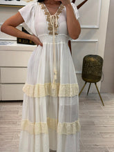 Cargar imagen en el visor de la galería, KARIM - Maxi vestido blanco