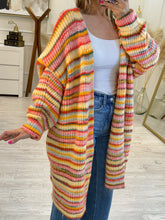 Cargar imagen en el visor de la galería, CRISTAL - Cardigan rayas