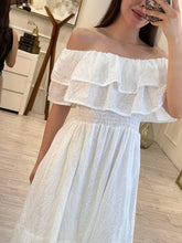 Cargar imagen en el visor de la galería, VERONA - Maxi vestido blanco