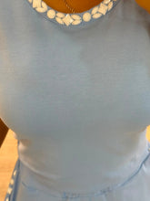 Cargar imagen en el visor de la galería, LIDUVINA - Set blusa y pantalón azul