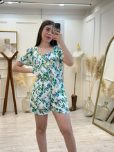 Cargar imagen en el visor de la galería, CIELO - Jumper estampado blanco con verde
