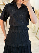 Cargar imagen en el visor de la galería, ARIADNA - Maxi vestido negro