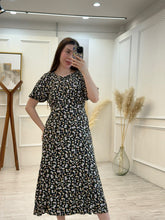 Cargar imagen en el visor de la galería, ROWENA - Maxi vestido estampado
