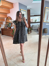 Cargar imagen en el visor de la galería, HAZEL - Vestido corto estampado