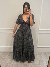 Cargar imagen en el visor de la galería, LORETTA - Maxi vestido estampado