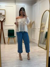 Cargar imagen en el visor de la galería, MAY - Blusa avena