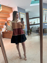 Cargar imagen en el visor de la galería, FENNA - Vestido corto multicolor