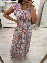 Cargar imagen en el visor de la galería, TYRA - Maxi vestido estampado floral