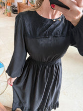Cargar imagen en el visor de la galería, CARMELITA - Maxi vestido negro