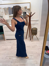 Cargar imagen en el visor de la galería, DAYANARA - Maxi vestido denim