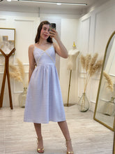 Cargar imagen en el visor de la galería, SANTANA - Vestido midi estampado