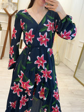 Cargar imagen en el visor de la galería, TERESA - Maxi vestido estampado floral