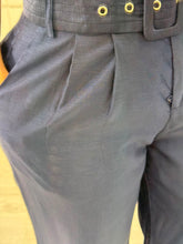 Cargar imagen en el visor de la galería, CHARLOTTE - Pantalón azul profundo
