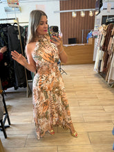 Cargar imagen en el visor de la galería, JAZMIN - Maxi vestido estampado