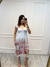 Cargar imagen en el visor de la galería, NAHIA - Vestido midi azul