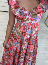 Cargar imagen en el visor de la galería, RAINBOW - Maxi vestido estampado floral